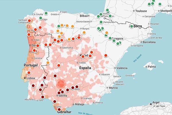 Zonas en riesgo de inundación de España: alertas en Google Maps y evolución de crecidas de ríos en tiempo real