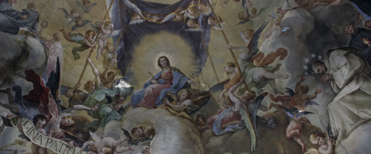Restauración de la cúpula Regina Patriarcharum de Bayeu de la Basílica del Pilar de Zaragoza