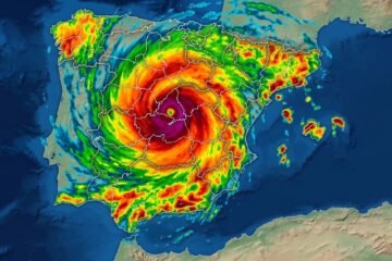 La AEMET manda un aviso a España por el diluvio del año: tormentas, granizo y una masa de aire polar que va a dejar 10 grados menos