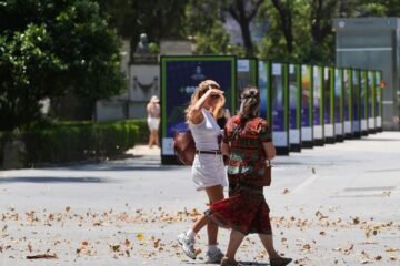 La AEMET activa la alerta naranja por vientos y temperaturas máximas de 39ºC en estas 7 comunidades
