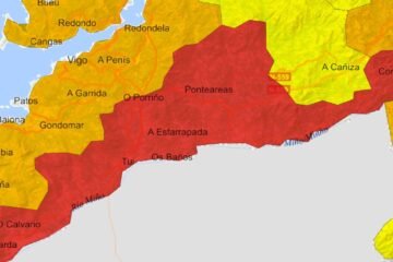 La AEMET activa la alerta roja urgente por temperaturas de 42ºC en Galicia: se van a romper los termómetros