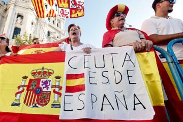 España con Ceuta: las mejores imágenes de las manifestaciones en apoyo a la ciudad autónoma