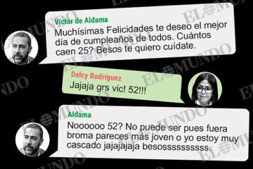 La estrechísima relación de Aldama con Delcy Rodríguez: «Chévere Vic»