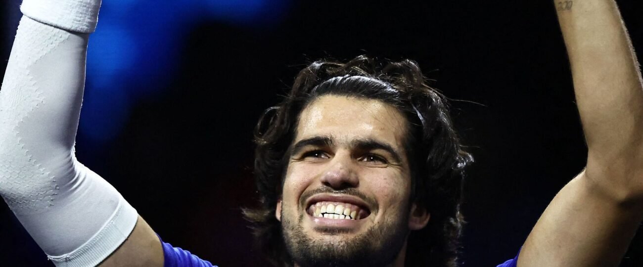 Alcaraz, un maestro en la Laver Cup: «Hablo mucho y no sé si ayudo a mi compañero»